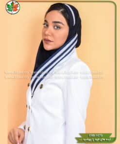 مانتو مجلسی سفید کد 1073