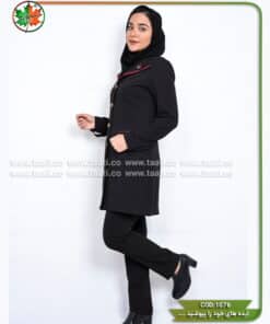 یونفرم اداری سردوشی دار کد 1076