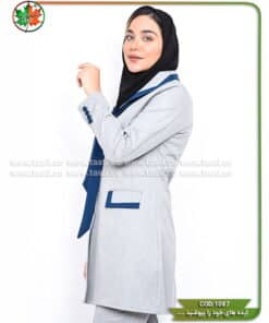 مانتو شلوار اداری ساده کد 1087