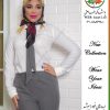 مدل شومیز جدید | کرپ حریر | یقه مردانه | کد 6001