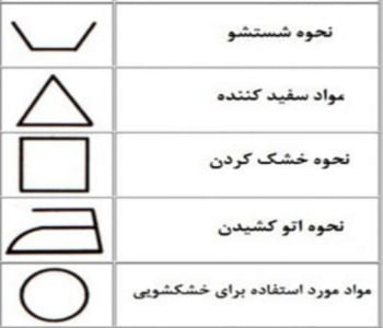 علایم-کلی-مراقبت-از-لباس