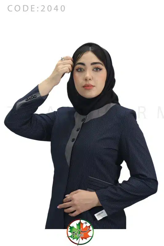مانتو شلوار اداری | تولیدی طاعتی | کد2040