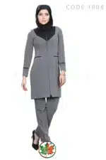 مانتو شلوار اداری مدل رابو | فیونا | کد 1008