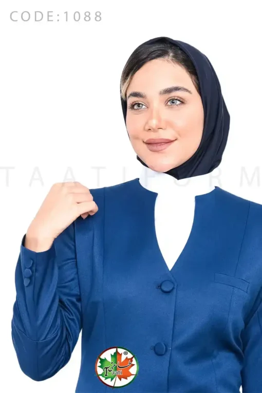 مانتو شلوار اداری خنک مدل شیوا | ویگاس ترک | کد 1088