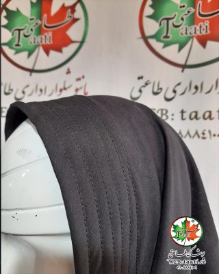 مقنعه اداری تلدار| کد 4004 | تولیدی طاعتی