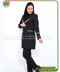 مانتو شلوار اداری کتی شیک کد 1078