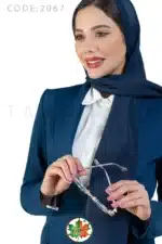 مانتو شلوار کتی اداری | مدل 2067