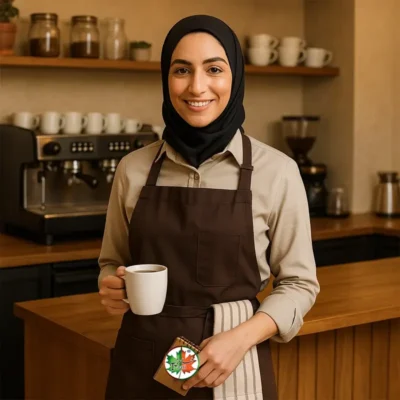 لباس کار کافه