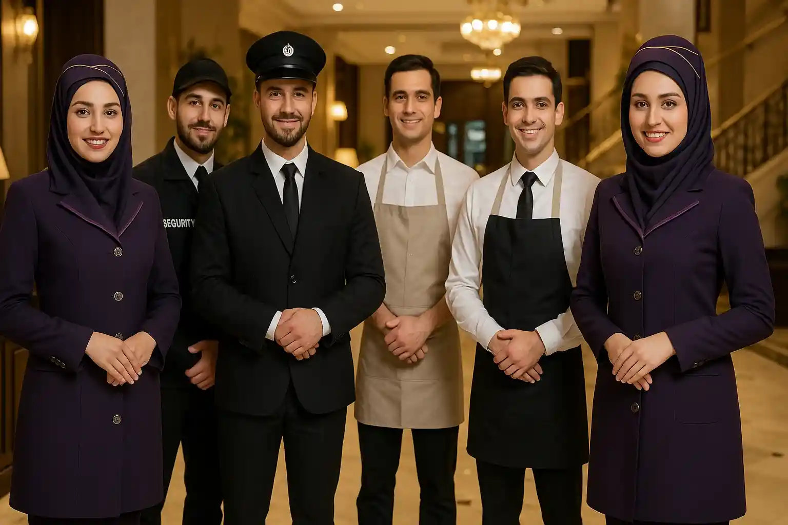 لباس فرم هتل