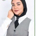 مانتو و شلوار اداری کتی | دیپلمات | کد 1070