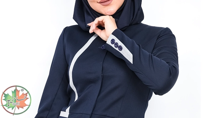 مدل آستین دوتکه با نوار تزئینی 