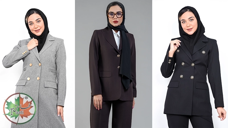 انواع پوشش اداری زنانه