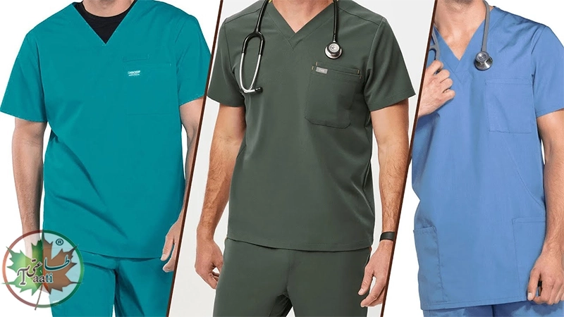 لباس بیمارستان با پارچه تترون