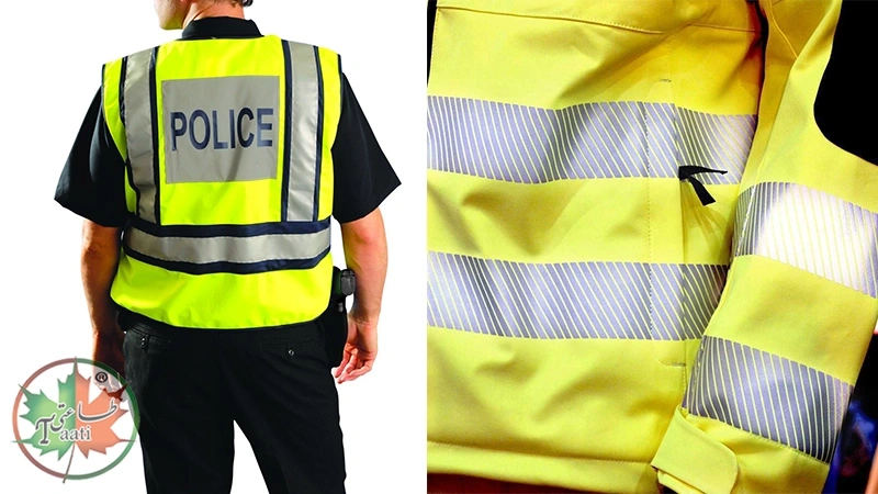 پارچه رفلکتور یا بازتابنده در لباس ایمنی