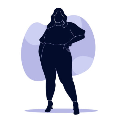 لباس مناسب خانم های چاق