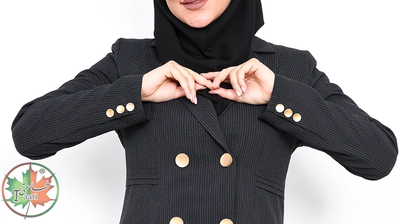 مدل آستین دکمه دار