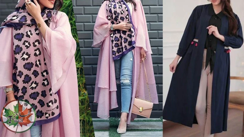 مدل مانتو جلو باز