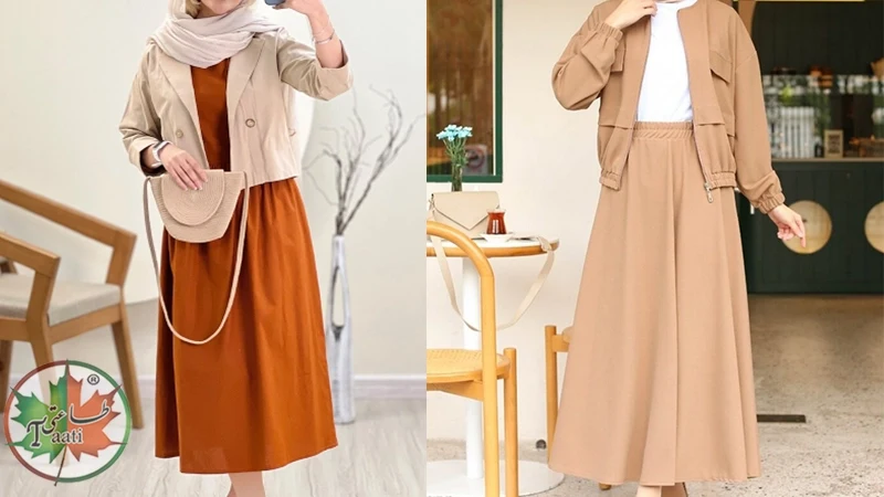 مدل مانتو دو تکه