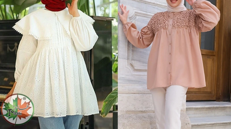 مدل مانتو عروسکی