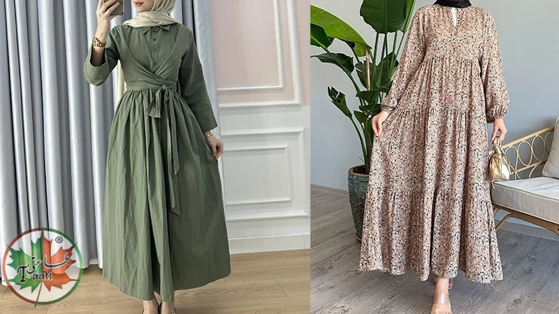 مدل مانتو پیراهنی