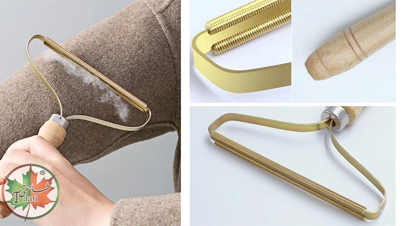 برداشتن پرز لباس با پرزگیر دستی