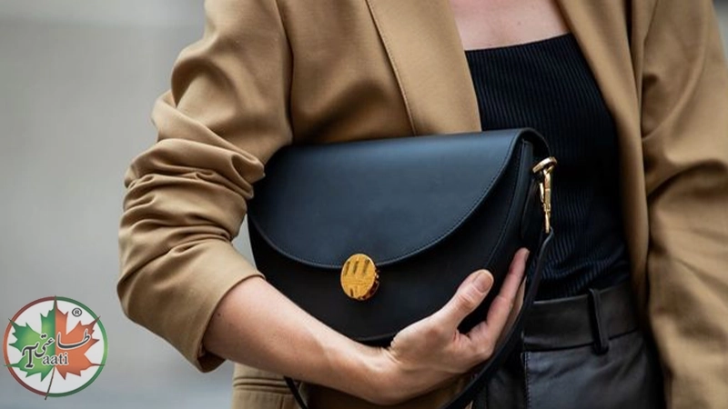 کیف مشکی مناسب کت شلوار اداری